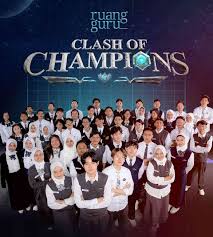 Para cast Clash of Champions Ruangguru seperti Shakira dan Maxwell dan lain lain dalam kampanye digital di sosial media Instagram